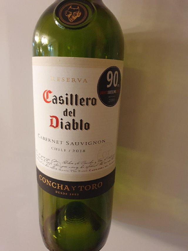 Winegraph-Casillero Del Diablo Reserva Cabernet Sauvignon