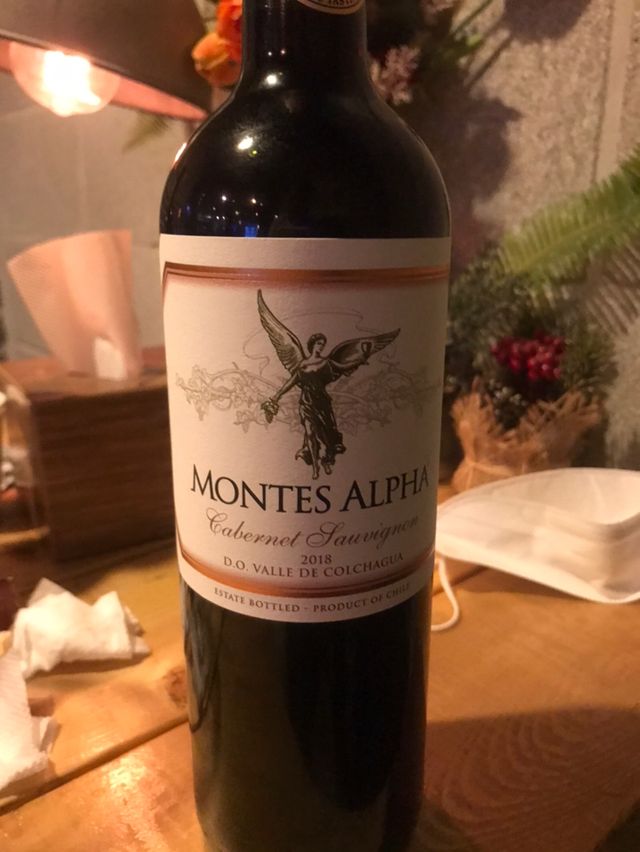 Winegraph-Montes Alpha Cabernet Sauvignon