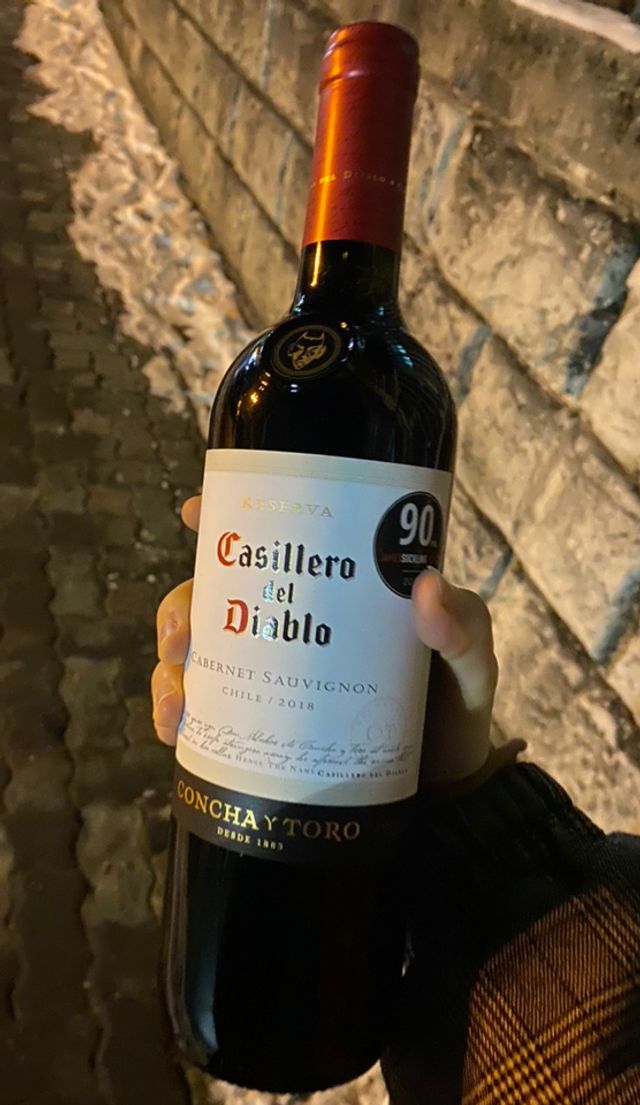 Winegraph-Casillero Del Diablo Reserva Cabernet Sauvignon